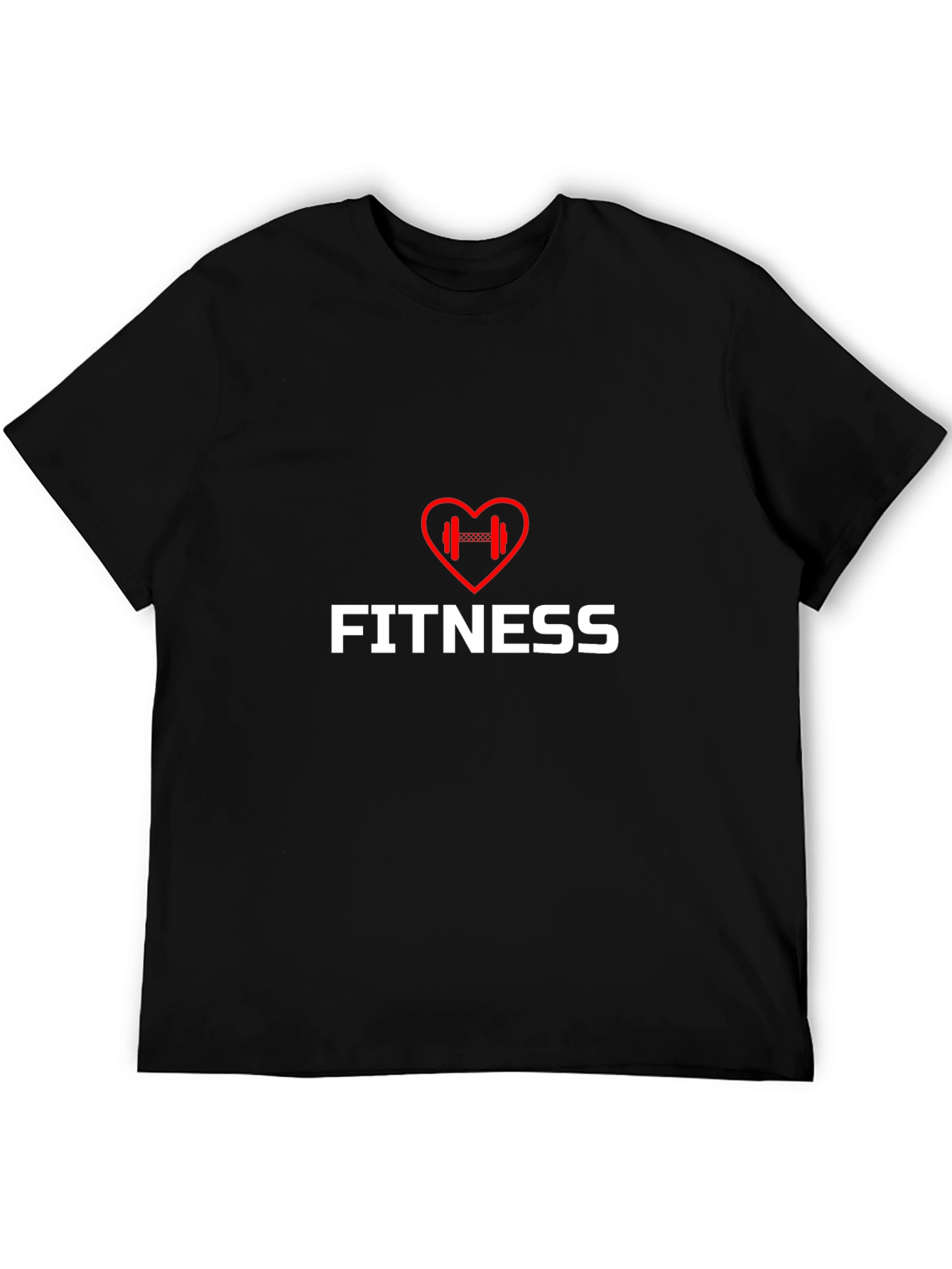Fitness Heartbeat T-Shirt - Gym Workout Tee