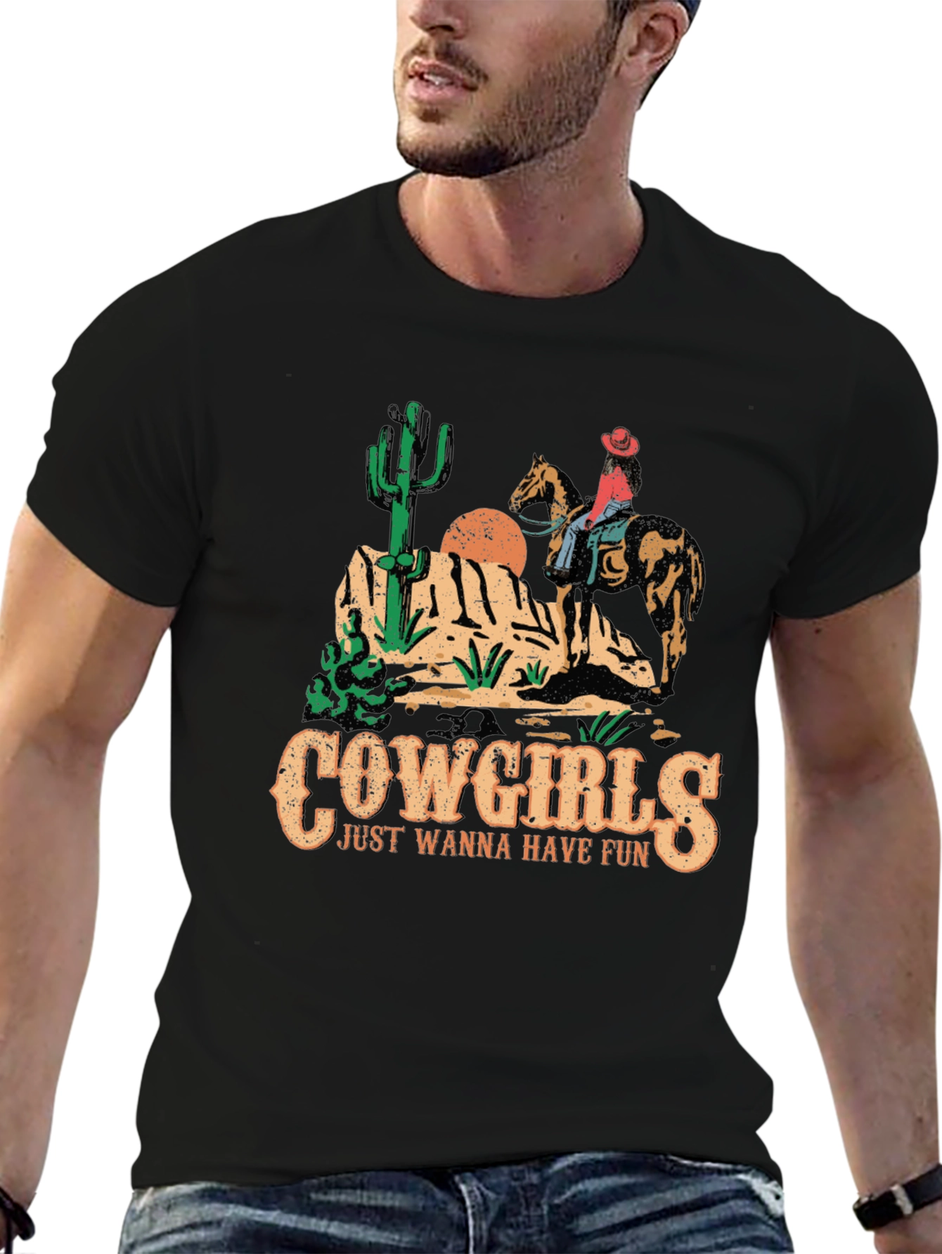 Cowgirls Just Wanna Have Fun T-Shirt