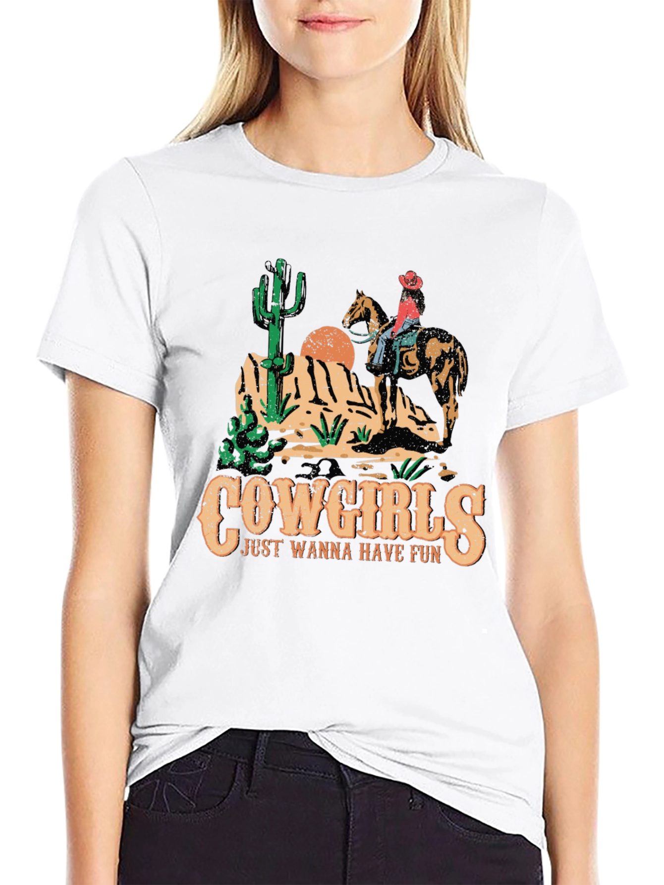 Cowgirls Just Wanna Have Fun T-Shirt