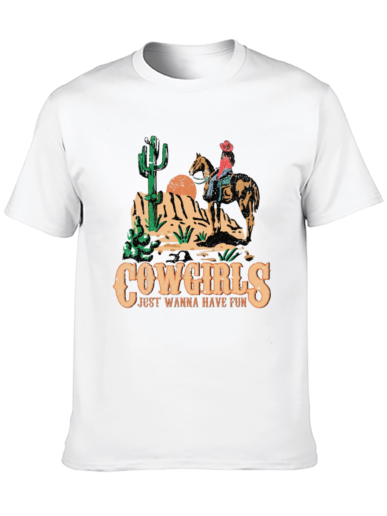 Cowgirls Just Wanna Have Fun T-Shirt