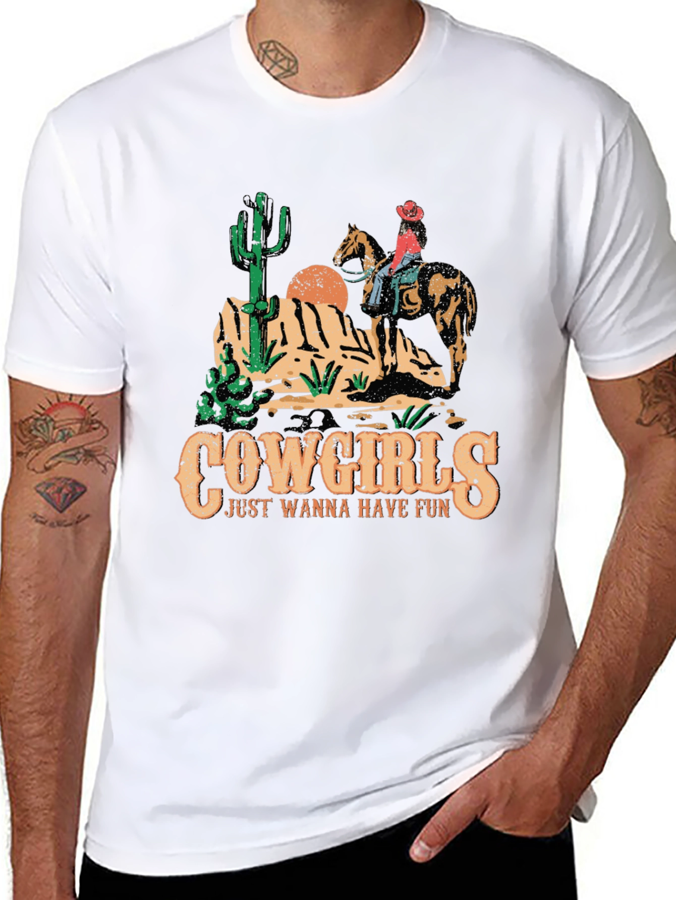 Cowgirls Just Wanna Have Fun T-Shirt