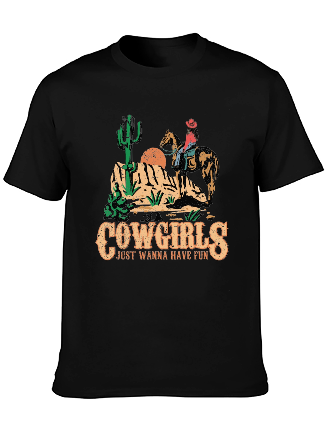 Cowgirls Just Wanna Have Fun T-Shirt