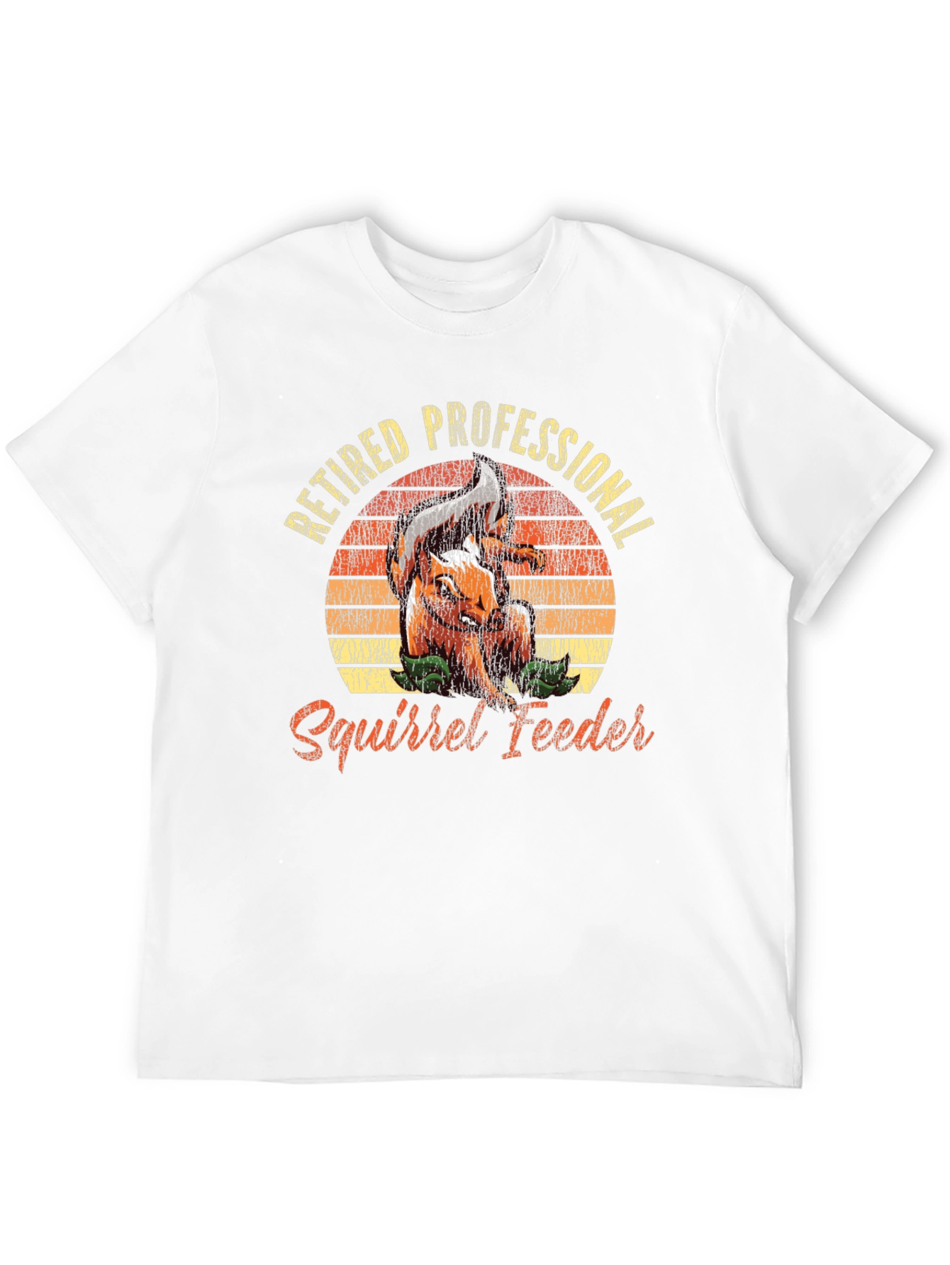 Retired Professional Squirrel Feeder Graphic Tee