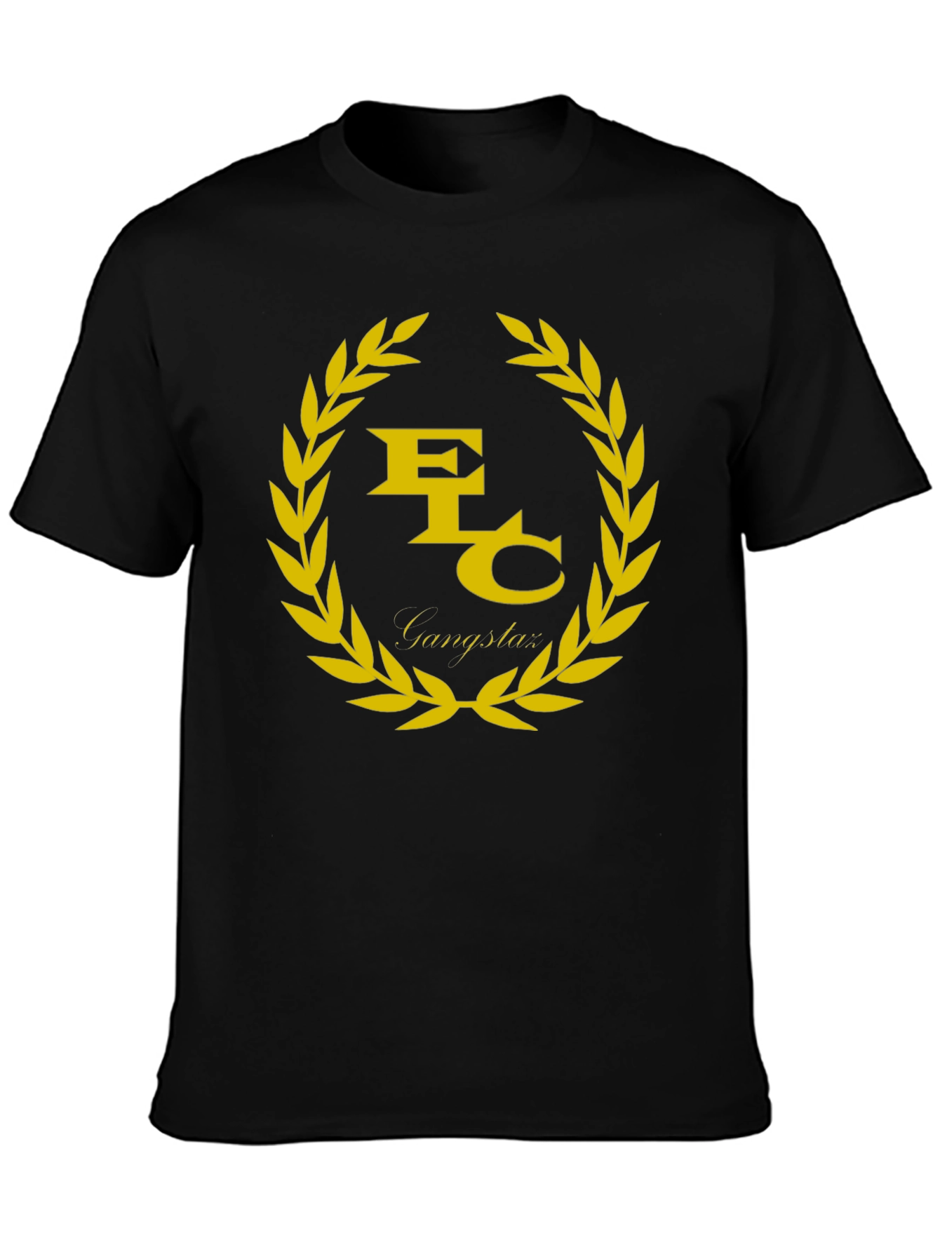 Gold EFC Gangstaz Graphic Tee