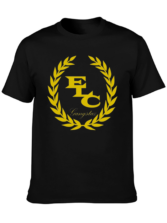 Gold EFC Gangstaz Graphic Tee