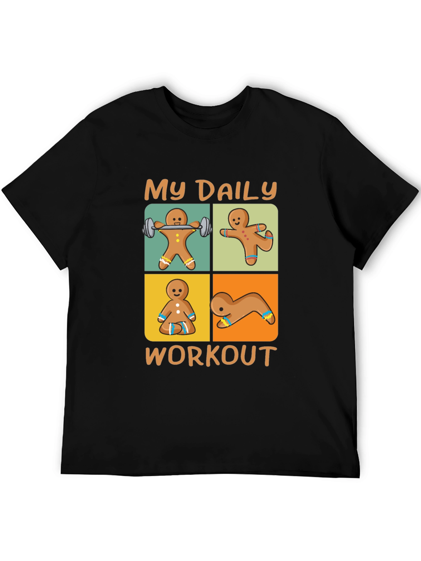 Gingerbread Workout Graphic Tee