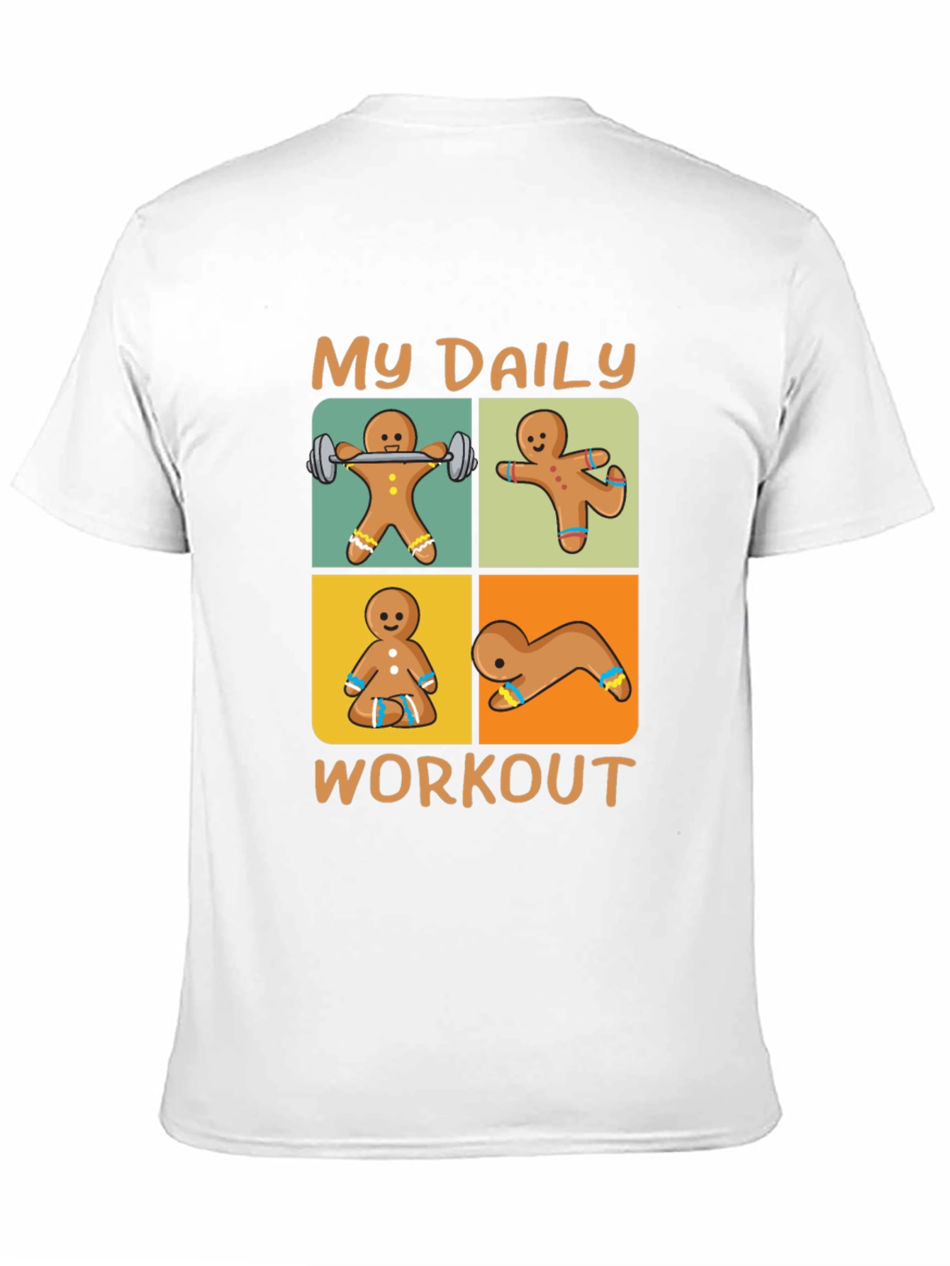 Gingerbread Workout Graphic Tee