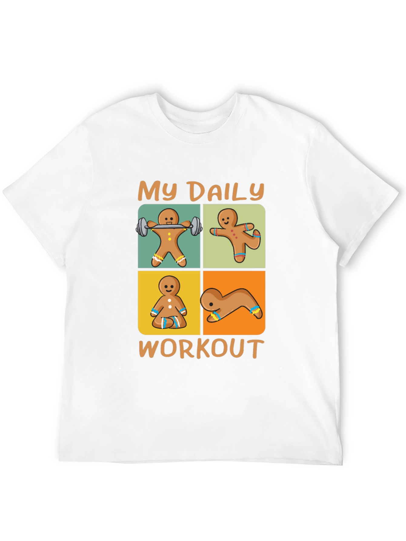 Gingerbread Workout Graphic Tee