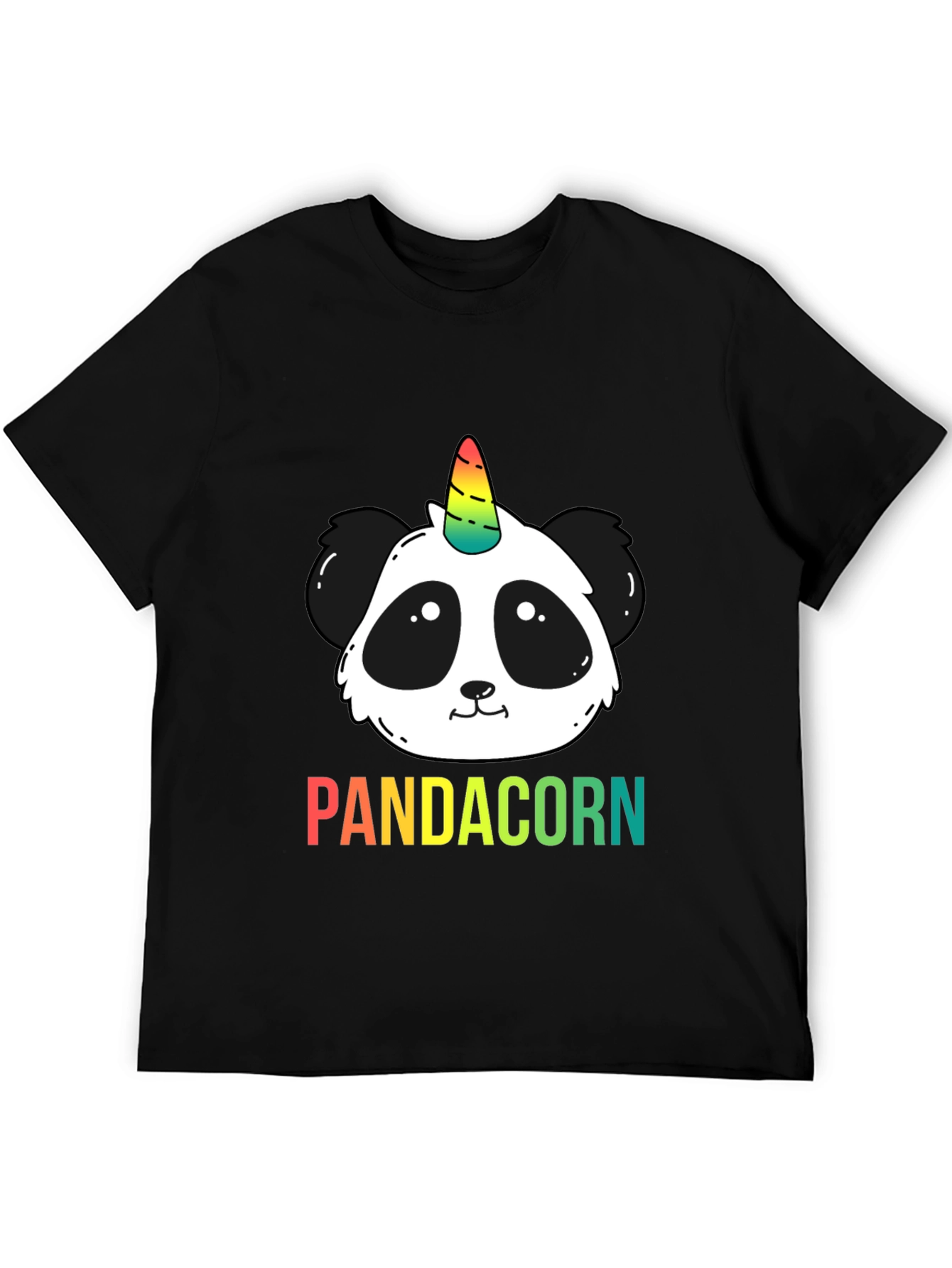 Panda Unicorn Graphic T-Shirt