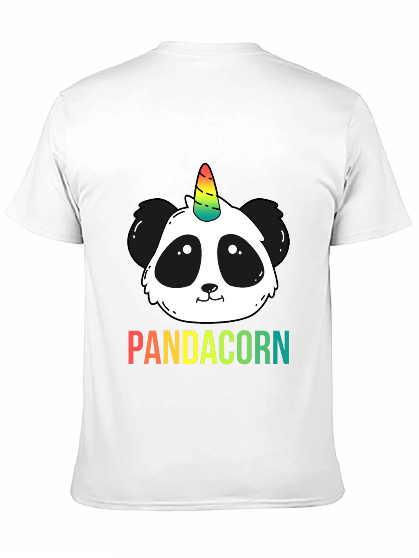 Panda Unicorn Graphic T-Shirt
