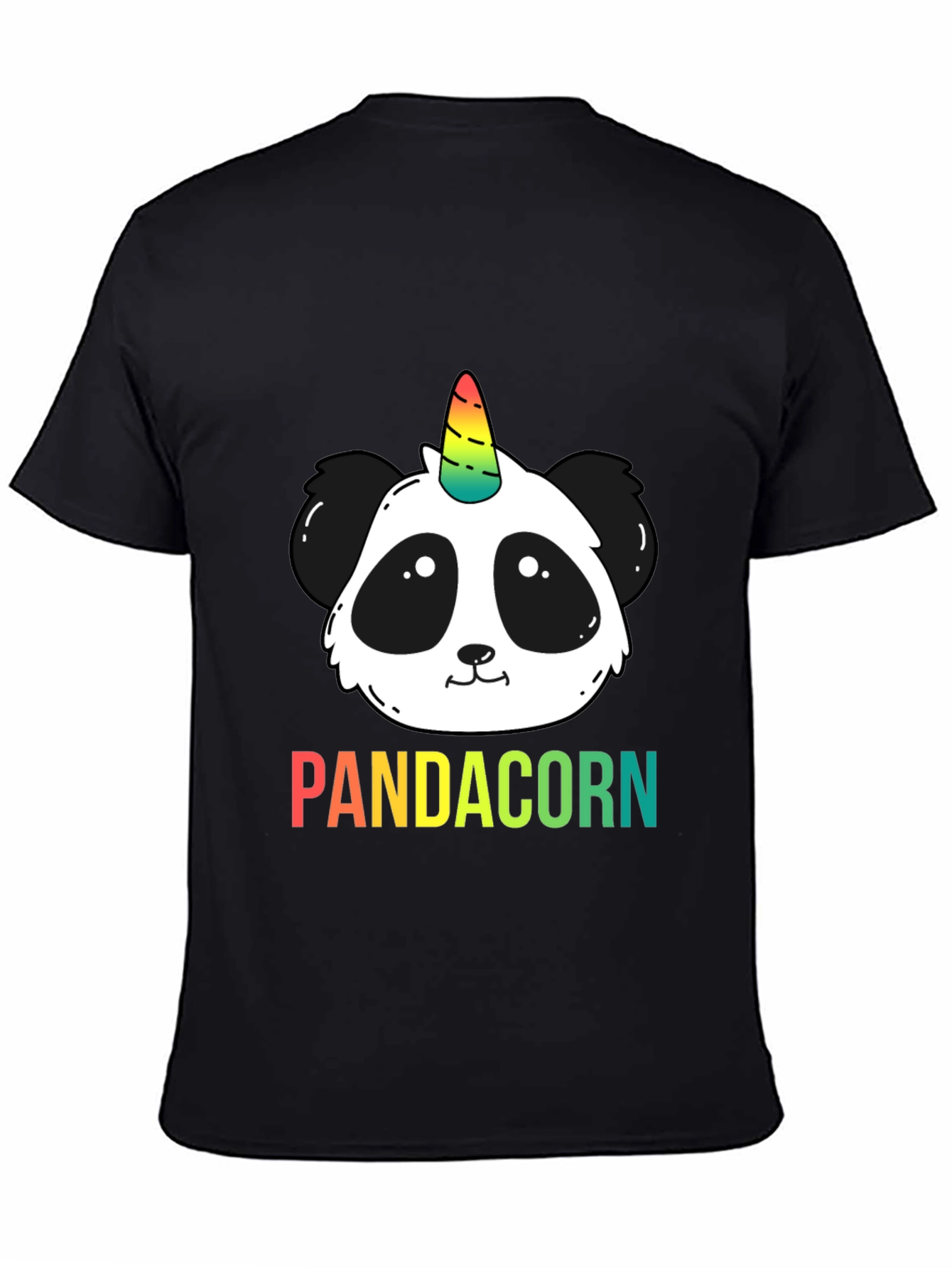 Panda Unicorn Graphic T-Shirt