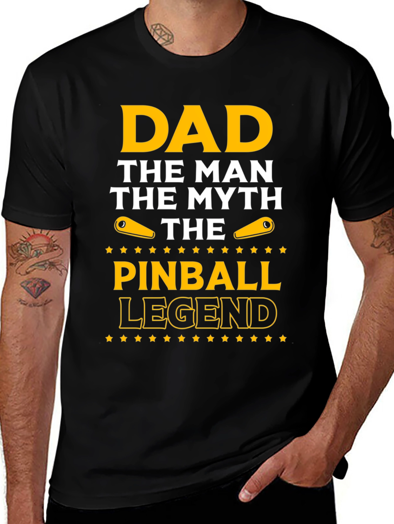 Dad Pinball Legend T-Shirt