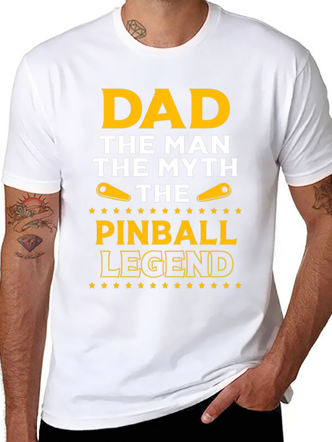 Dad Pinball Legend T-Shirt