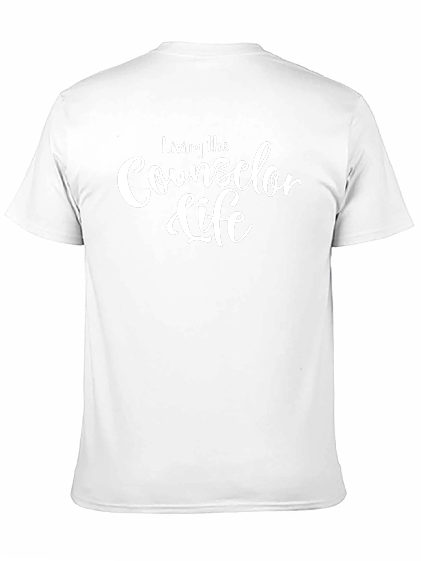 Counselor Life T-Shirt - Black Cotton Tee