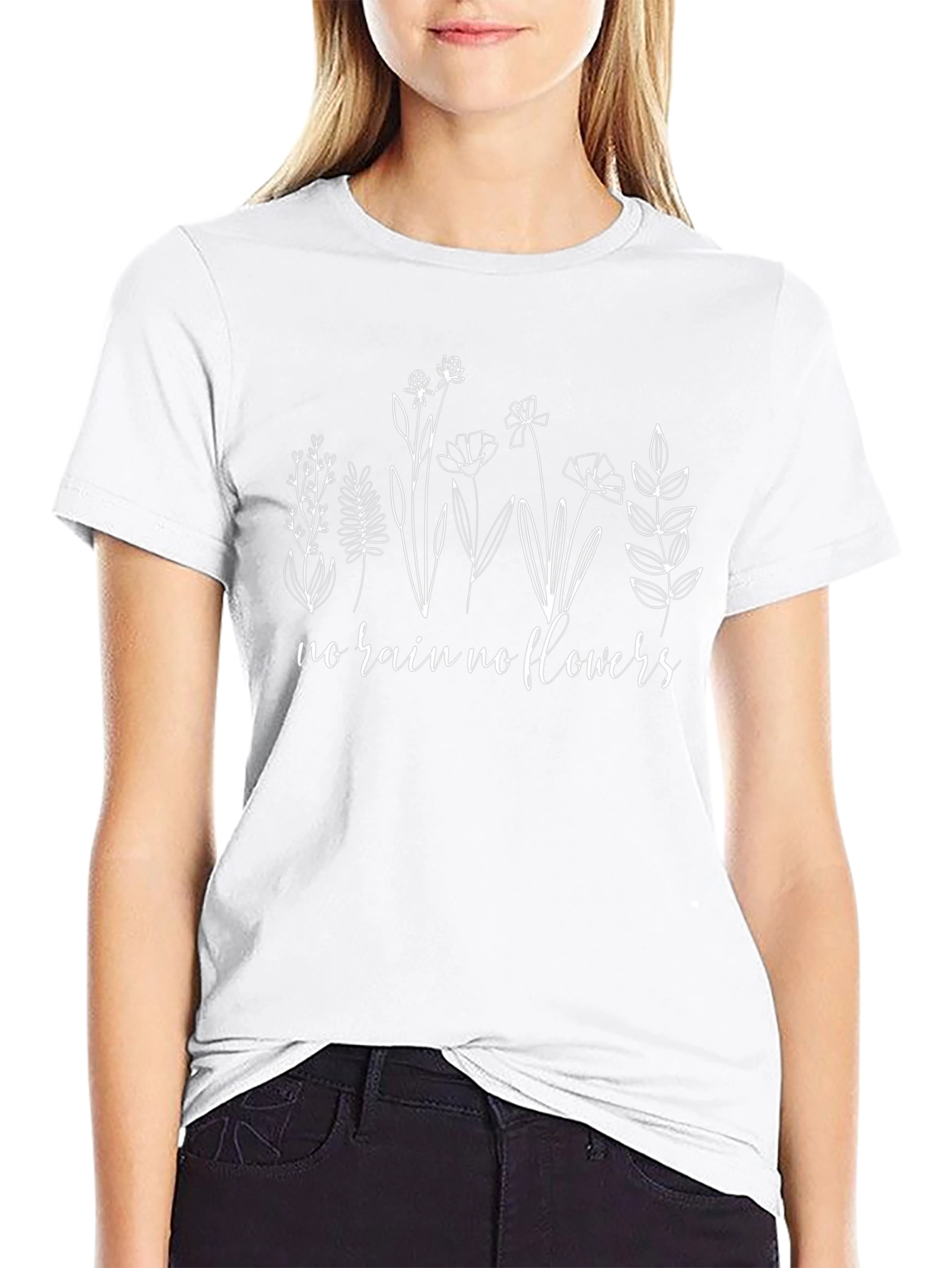 No Rain No Flowers Graphic Tee