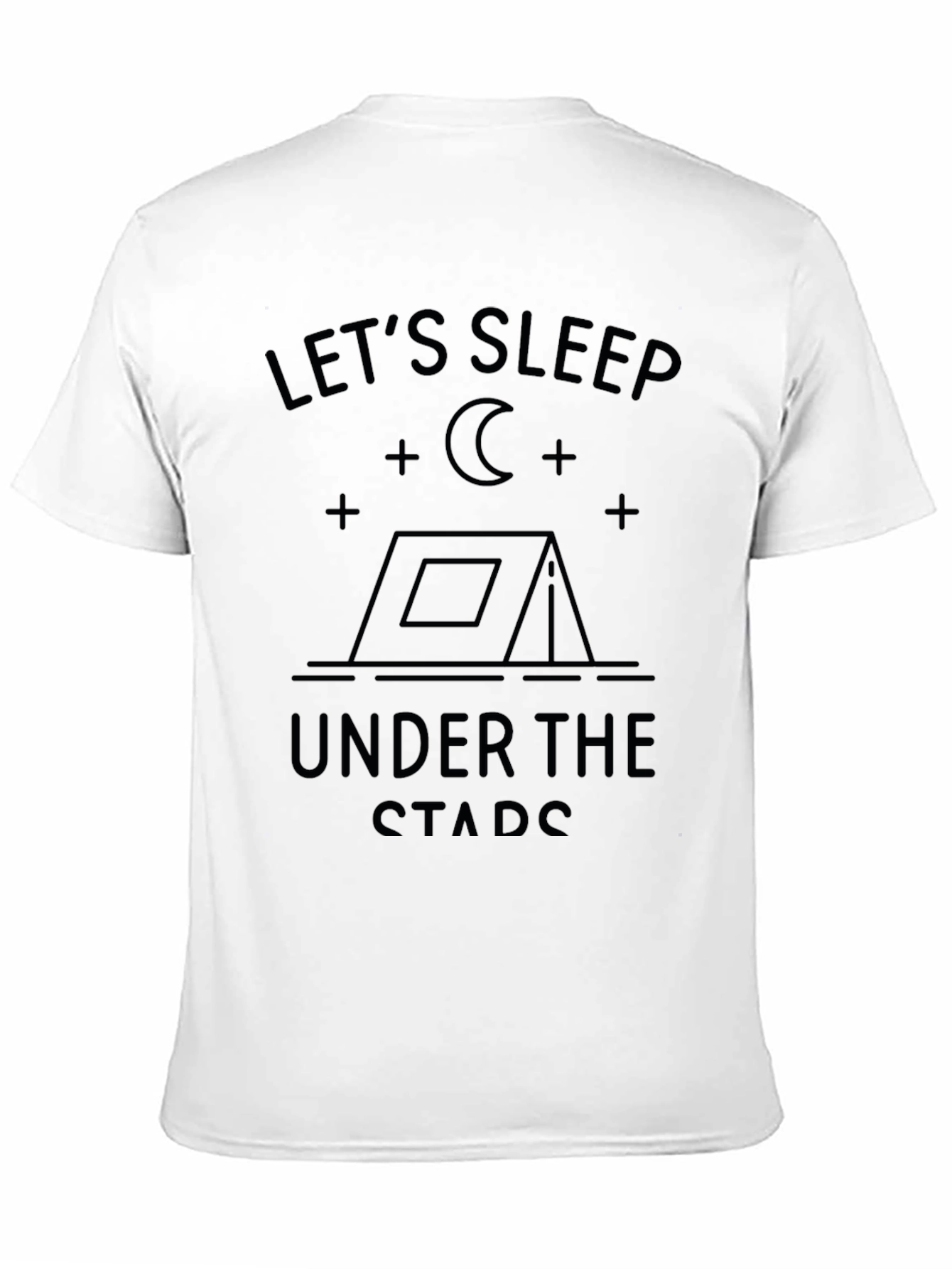 Lets Sleep Under the Stars Graphic T-Shirt