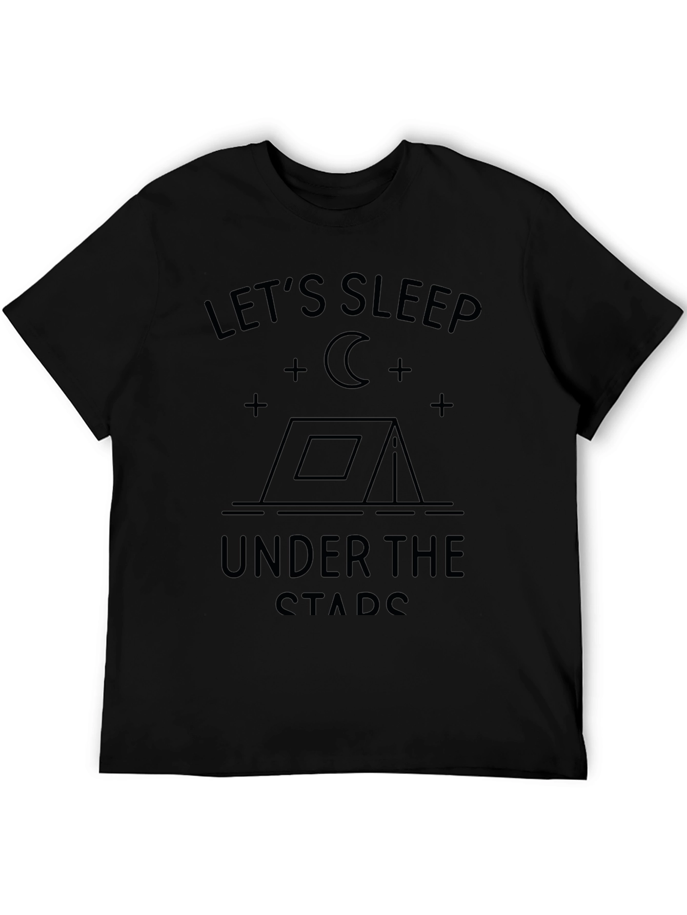 Lets Sleep Under the Stars Graphic T-Shirt